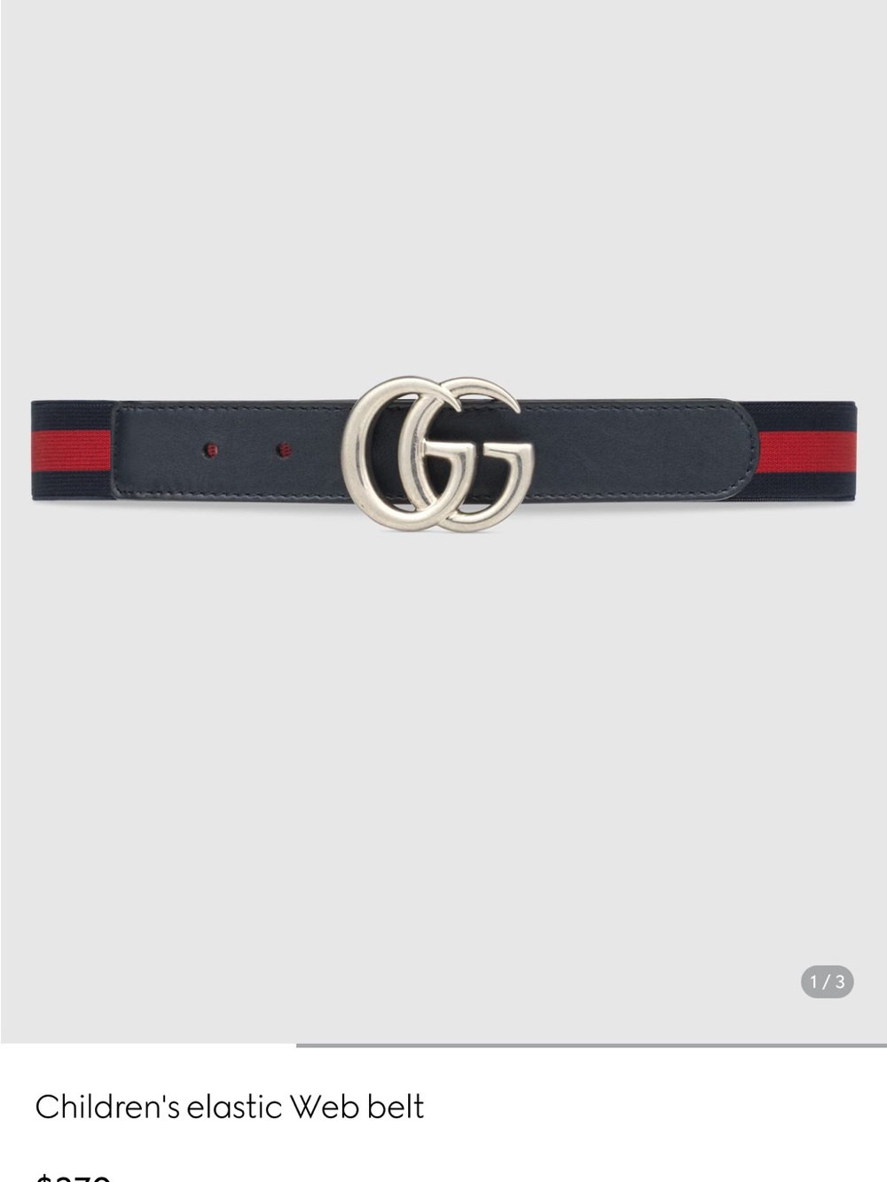Kid’s Gucci Marmont Belt size Small - Picture 2 of 10